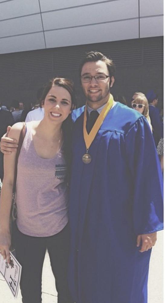 One of the earliest pictures we have together- Logan’s graduation in 2014!