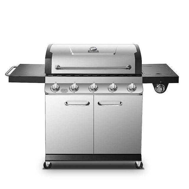 Dyna-Glo DGP552SSP-D Premier 5 Burner Propane Gas Grill, Stainless