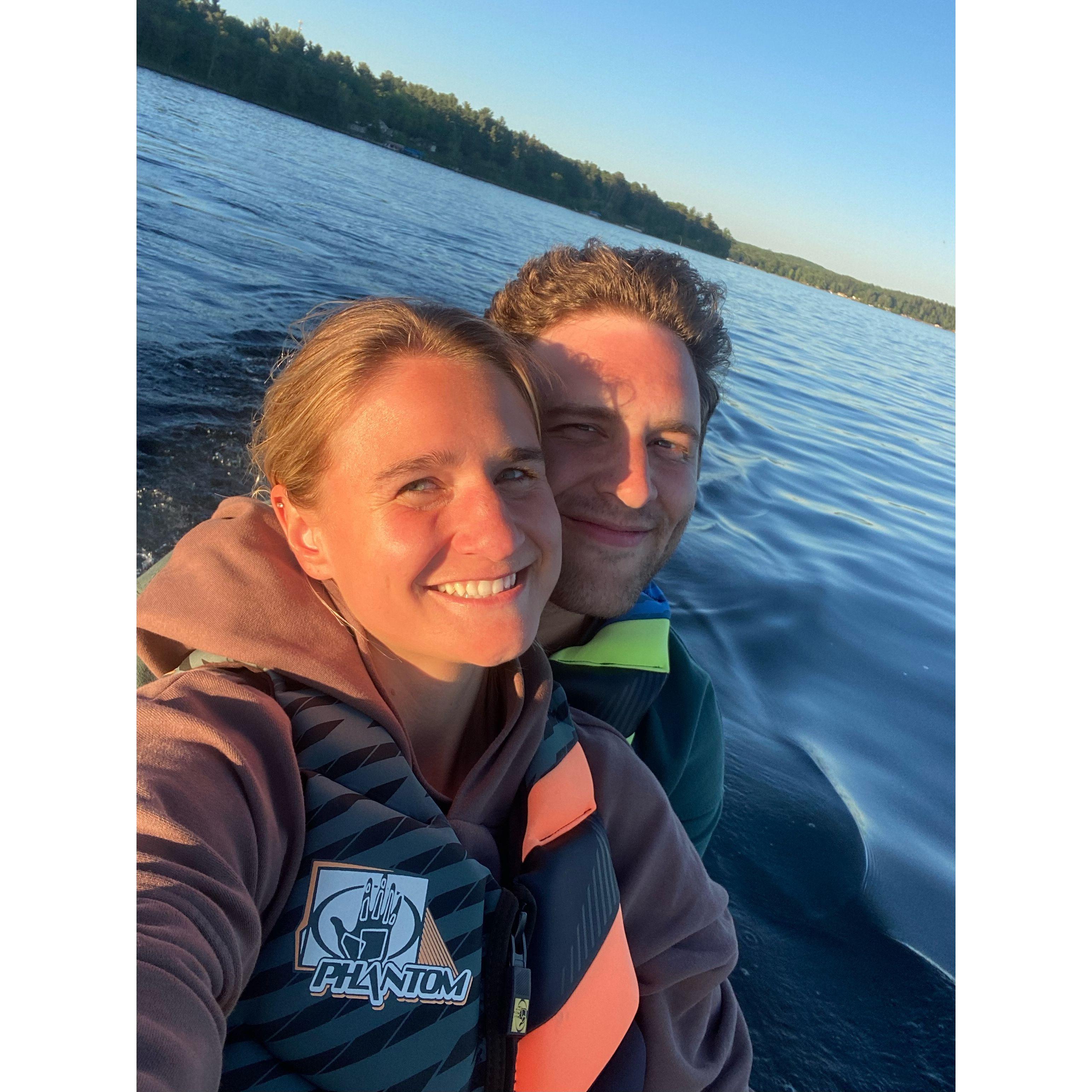 Cushing, MN - Joe's favorite activity!! #jetskiing