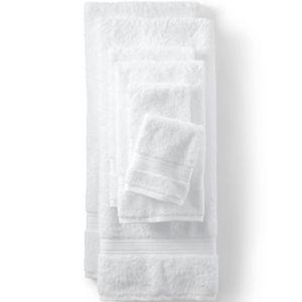 Premium Supima Cotton 6-Piece Bath Towel Set - WHITE