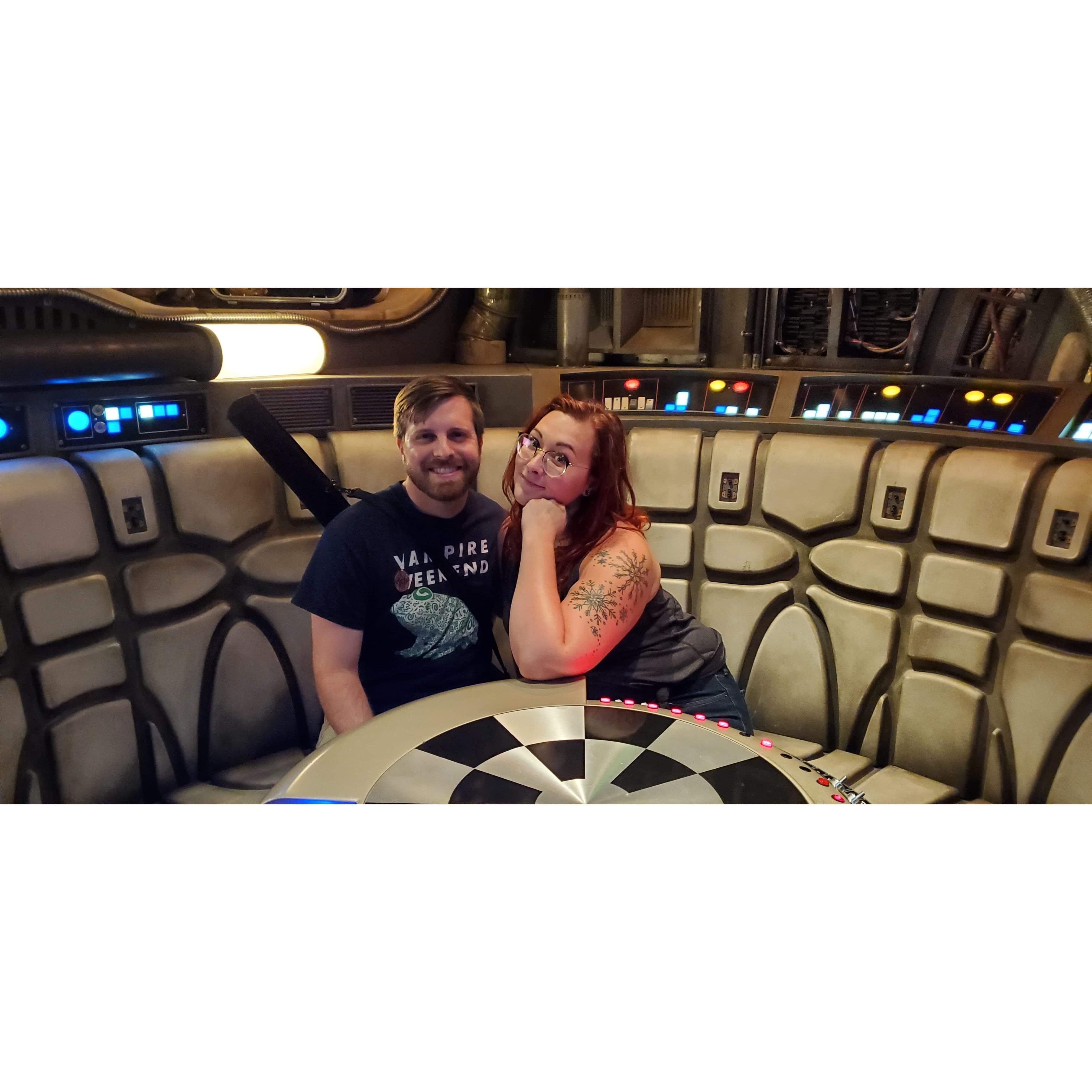 The Millennium Falcon, October 2019