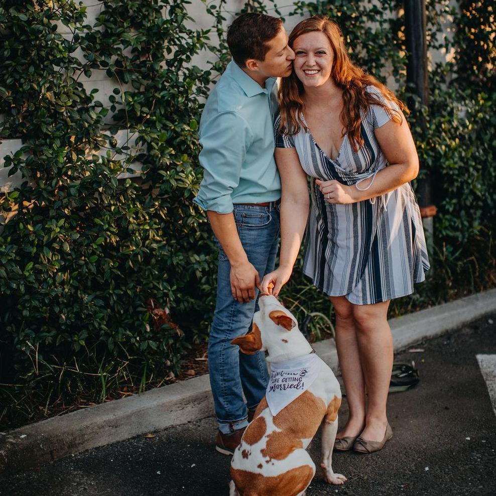 "My humans are getting married!" 
- Benny