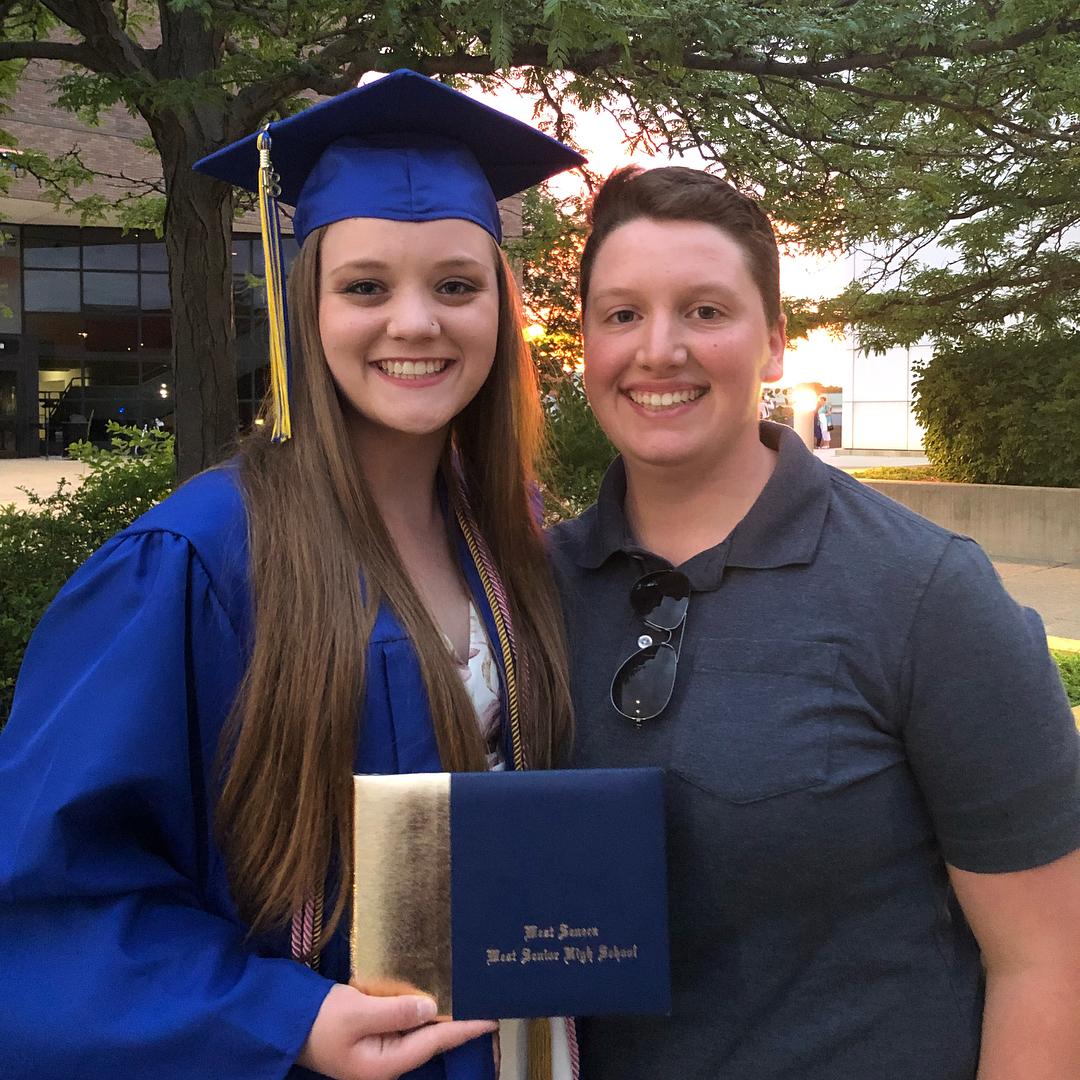 Deanna's High School Graduation in 2018.
