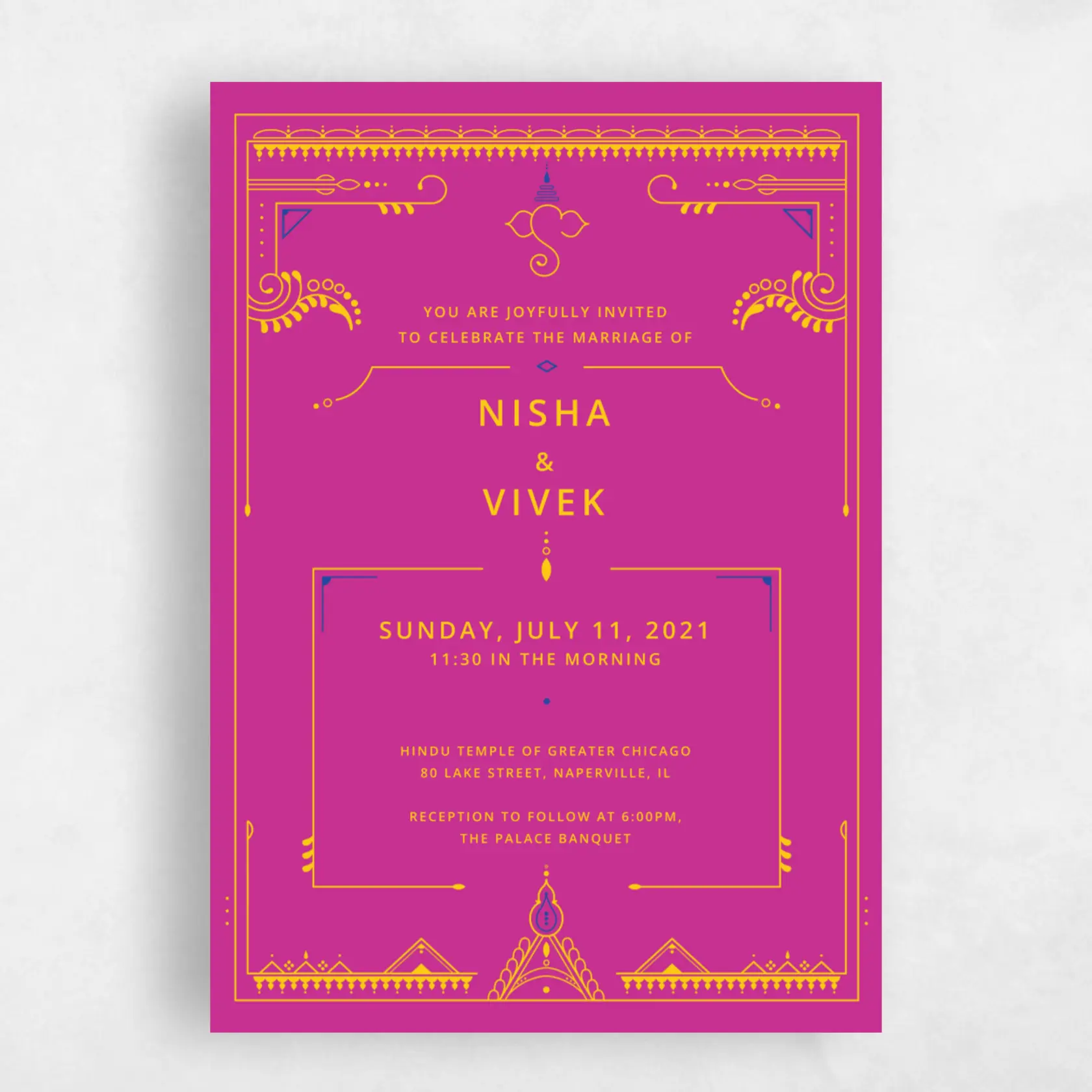 Invitation - Sona Stamp preview