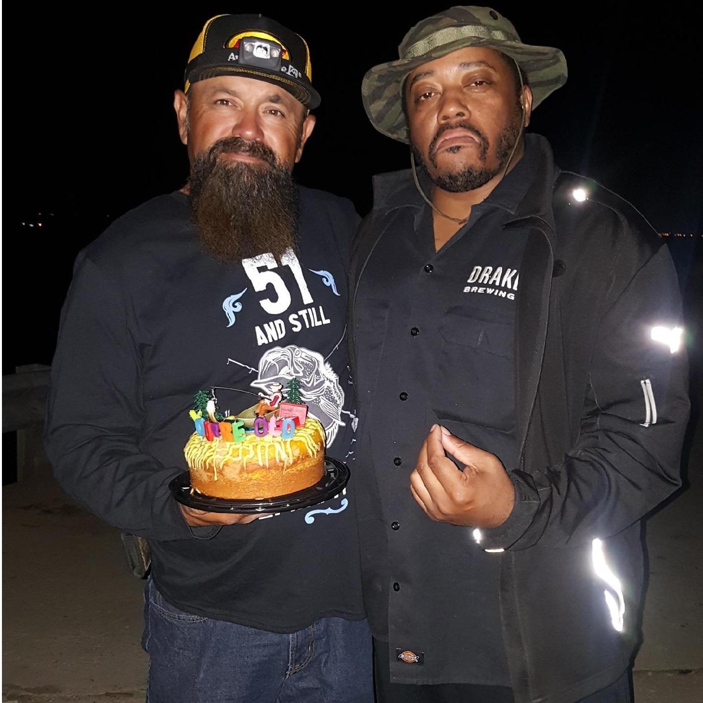 Celebrating my bros birthday