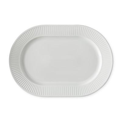 Plisse Oval Platter