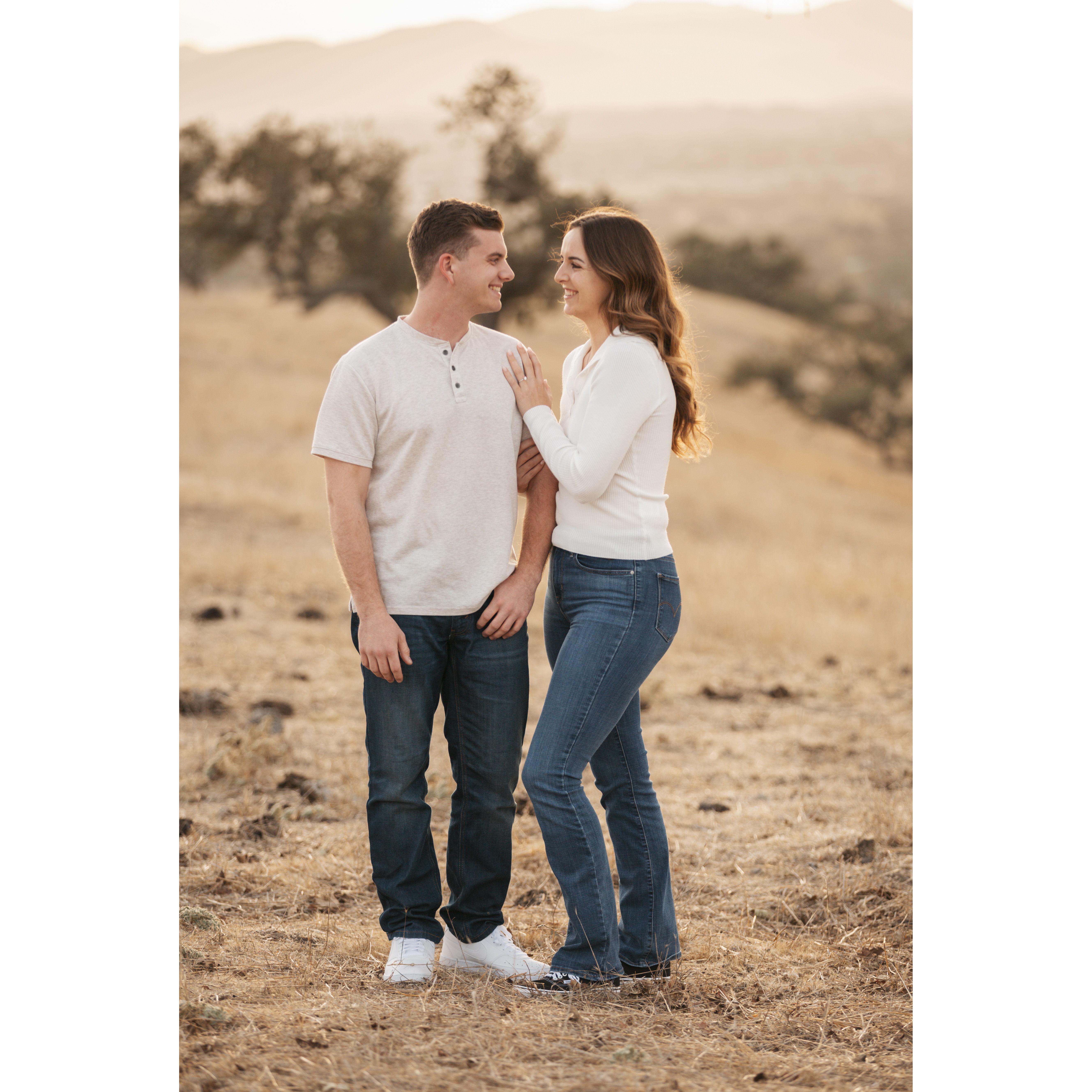 November 9, 2023 Katherine finally got to be in front of the camera when they got their engagement photos done.