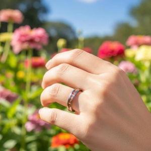 Wedding Flower Preservation Rings