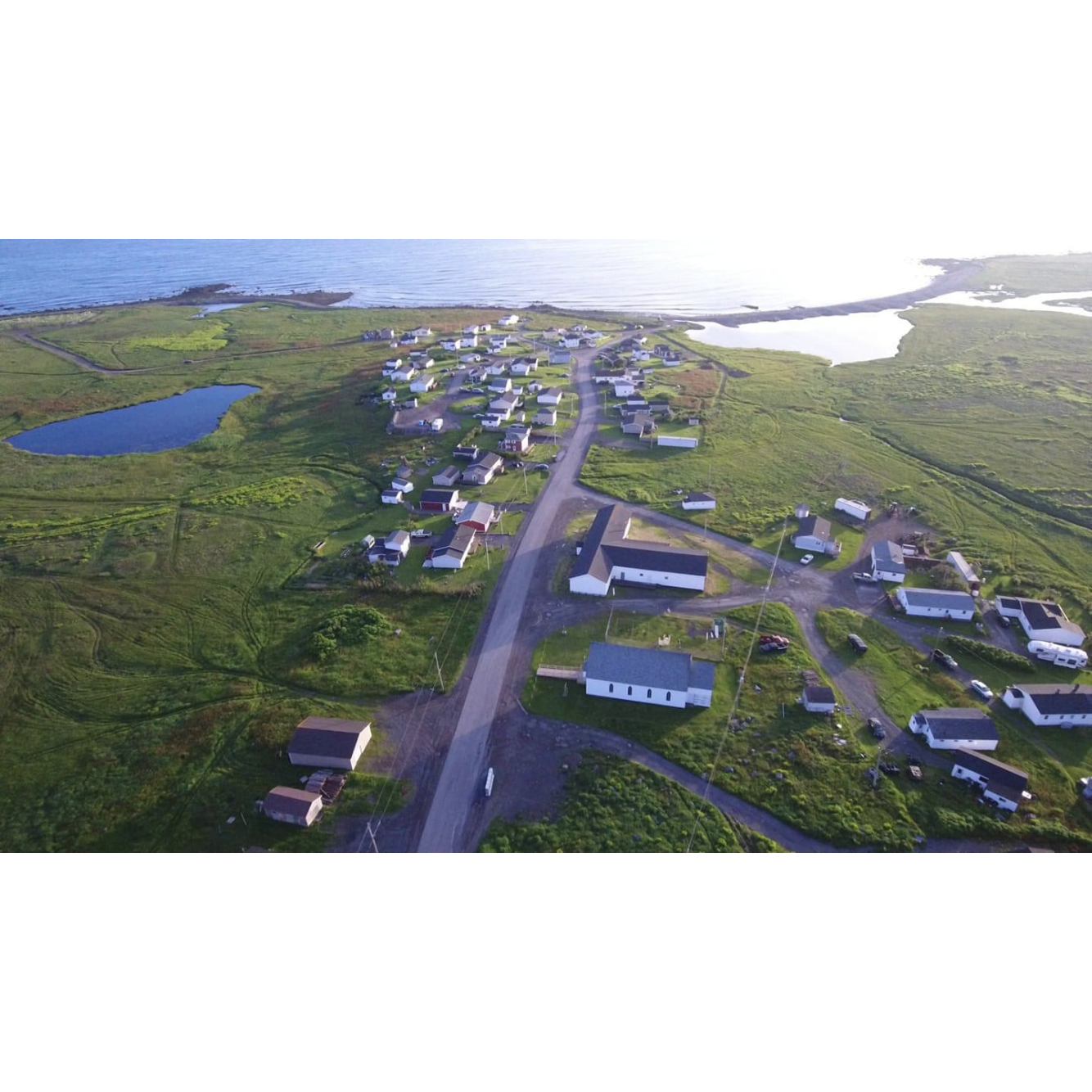 Point May. The church and community centre are in the middle :)