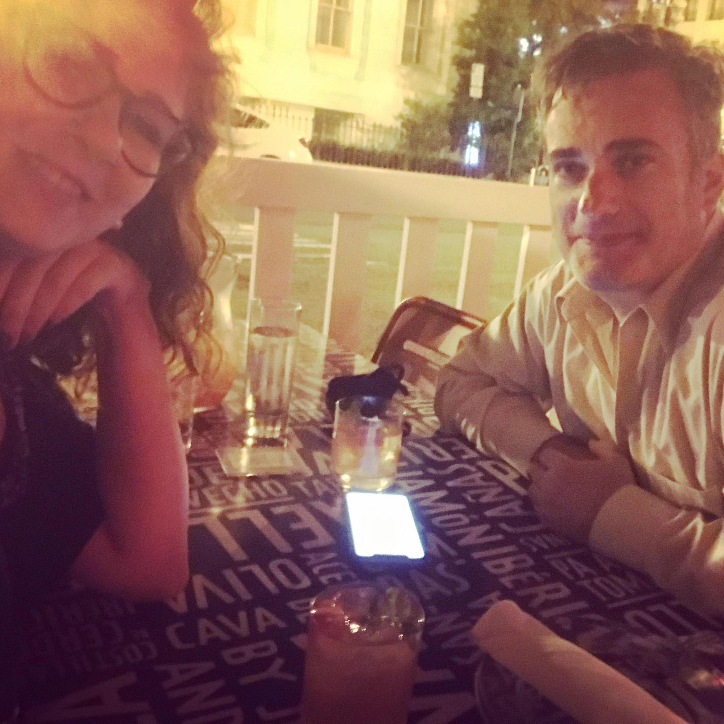 At our first restaurant date, Jaleo September 2020