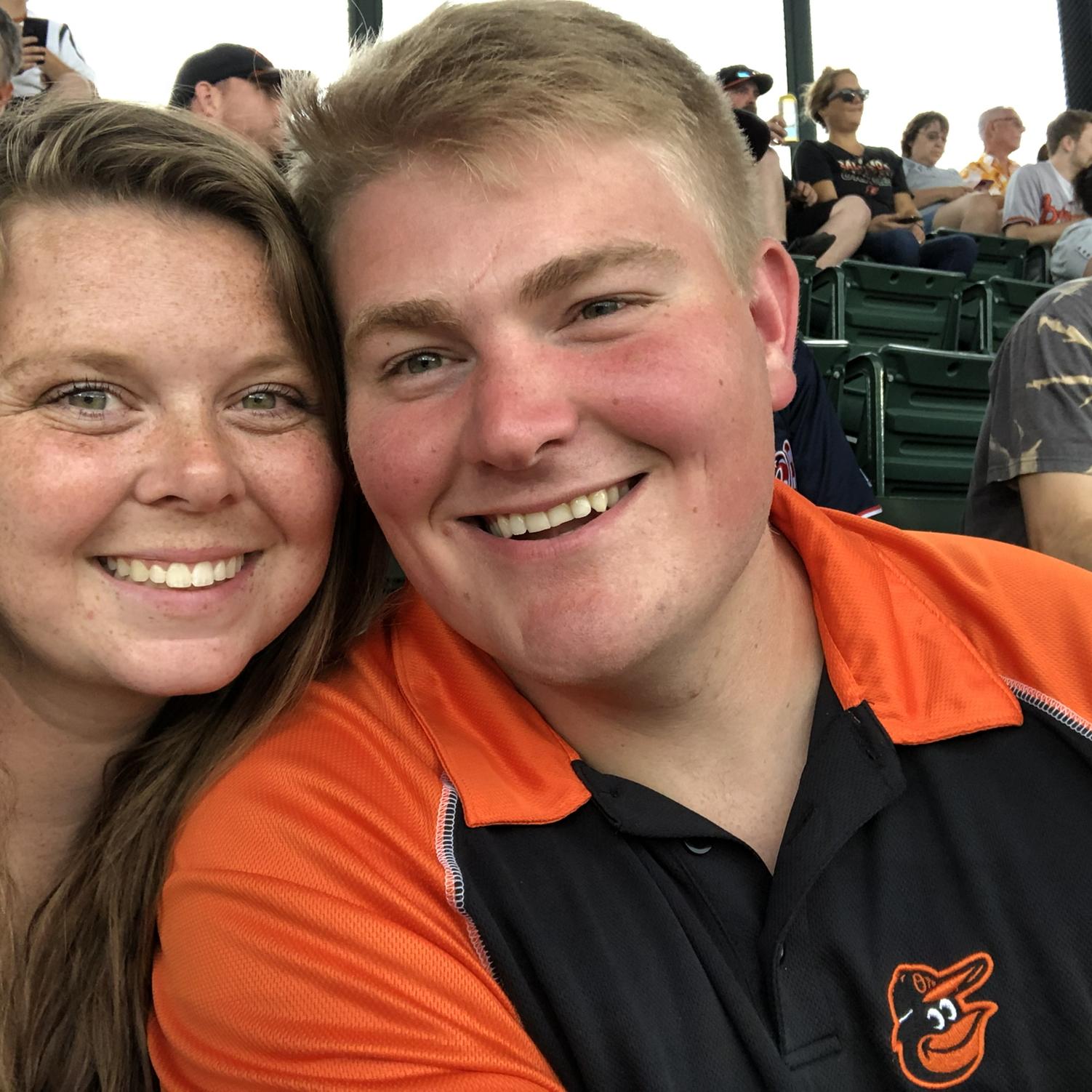 First Orioles game together
July 2021