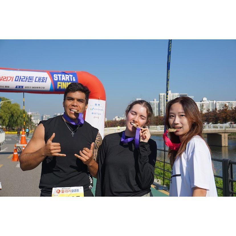 Post half marathon!