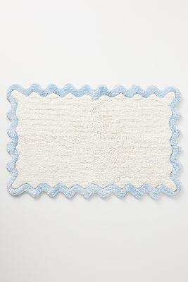 Maeve Scalloped Bath Mat