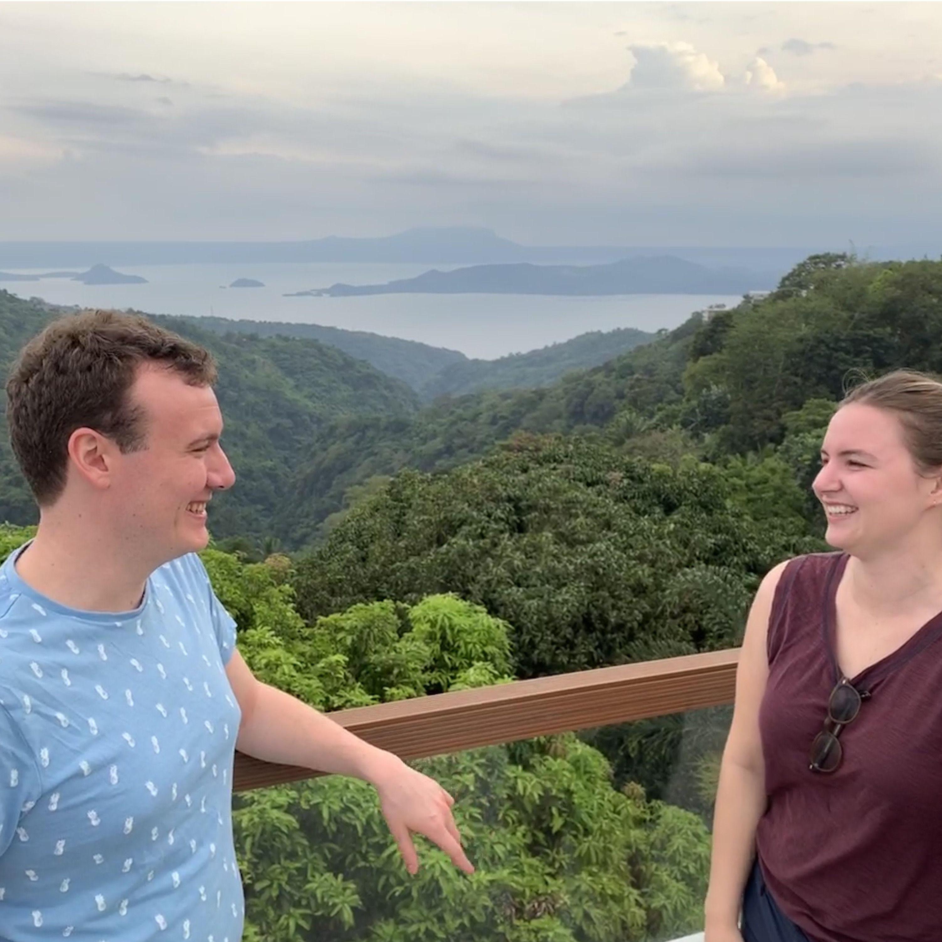 Back when we were still really awkward together. The Philippines - 2019