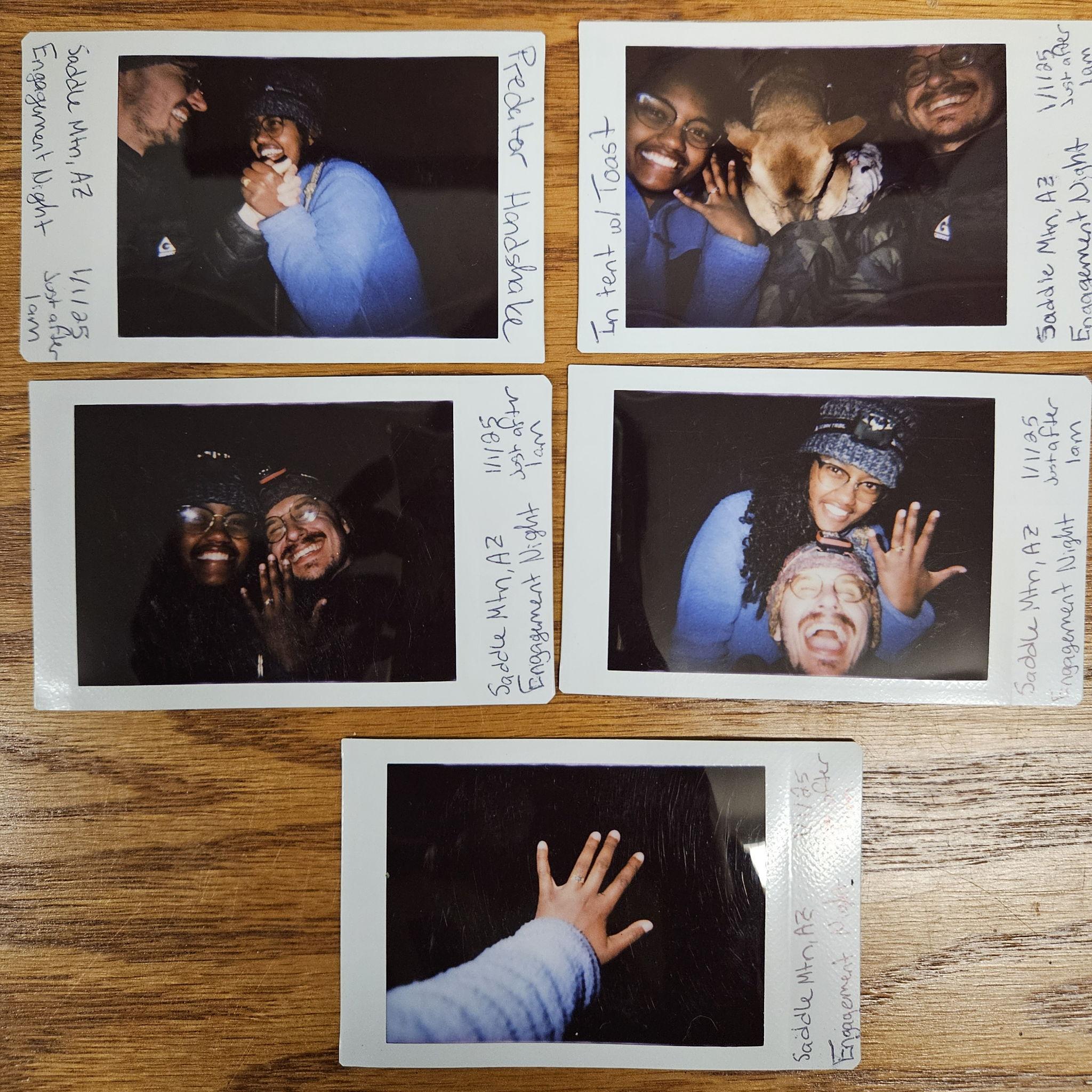 The night of the proposal! It's 1am, Jan 1st after the most stressful day of the trip. But it was the best night of the trip!