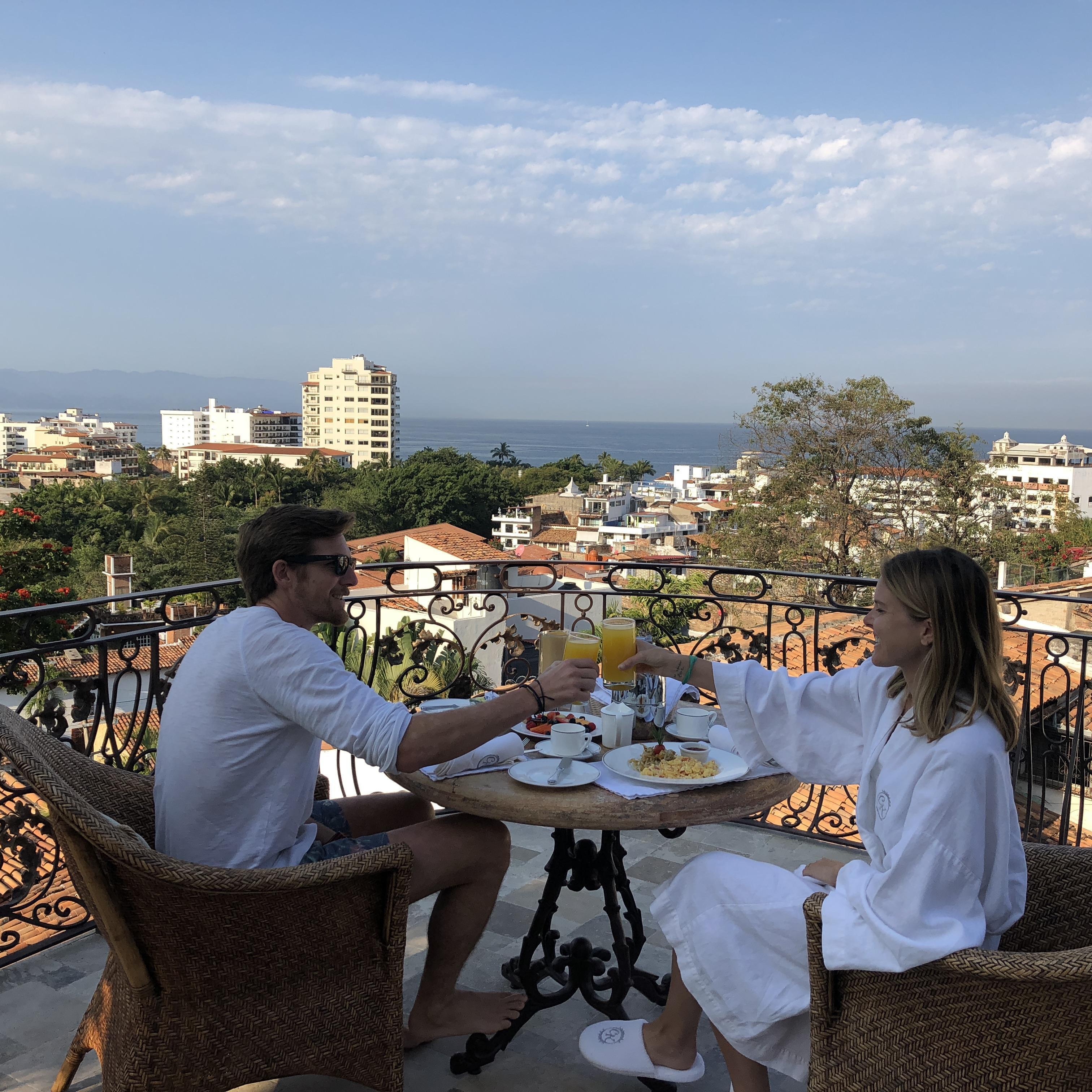 We both love travel, and traveling together has been especially awesome.