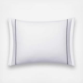 Zig Zag Flanged Throw Pillow