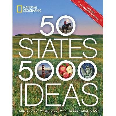 50 States 5,000 Ideas : Where to Go, When to Go, What to See, What to Do (Paperback)(Joe Yogerst)