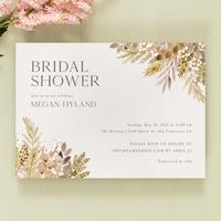 Winslow Landscape | Off-White | Zola Wedding & Bridal Shower Invitations