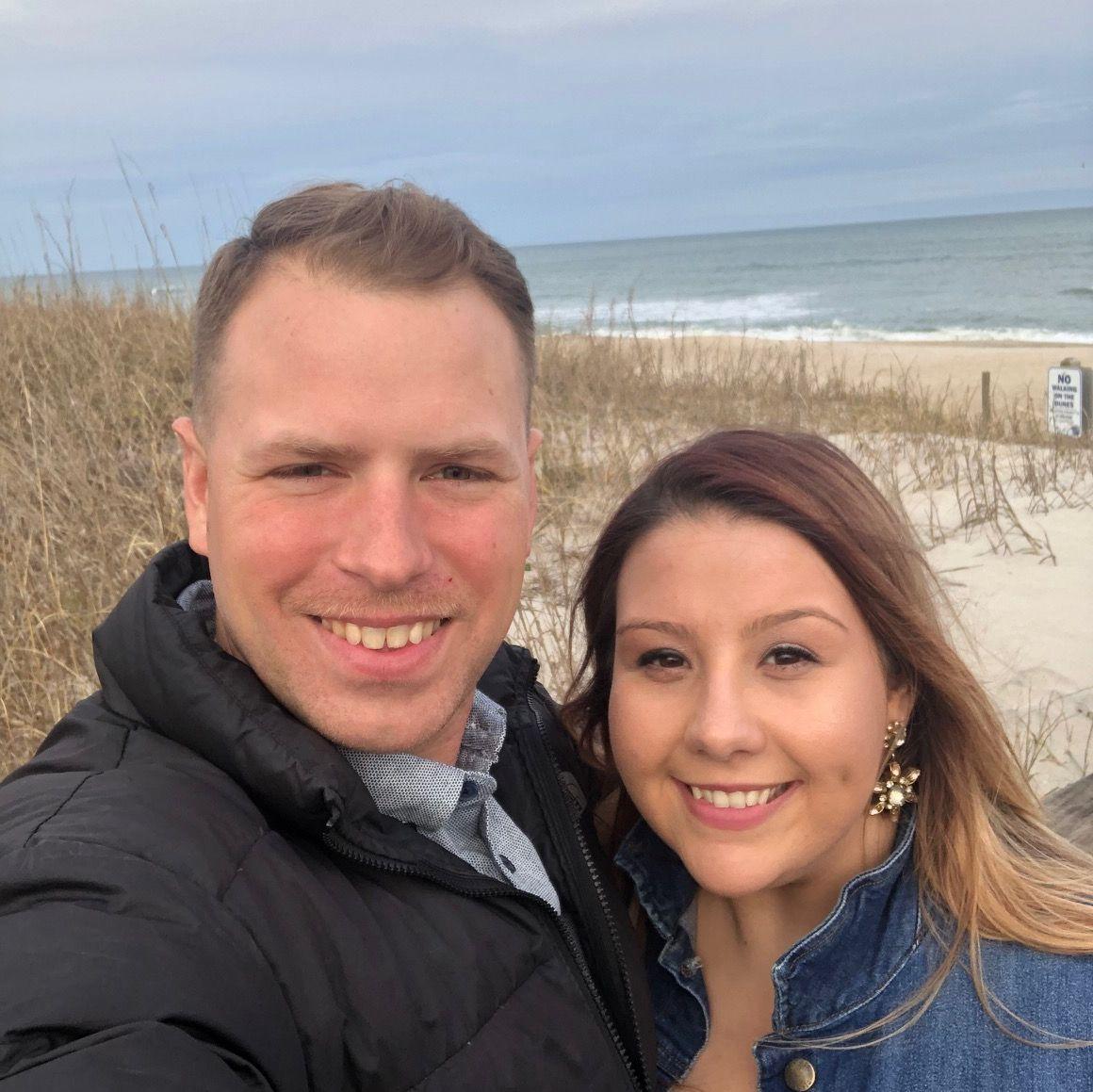 Us out in Wilmington, NC before Chris left for deployment