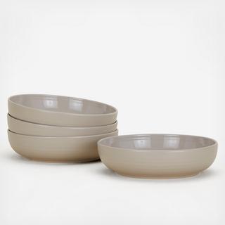 Shaker Low Bowl, Set of 4