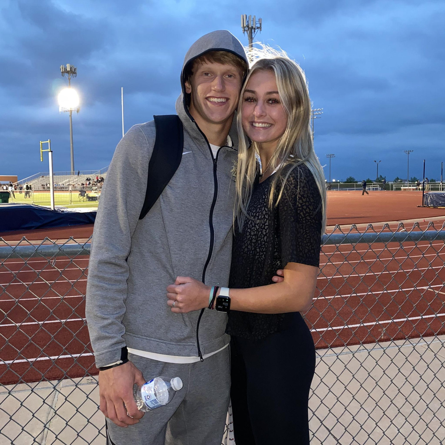 Drew’s HS senior track season