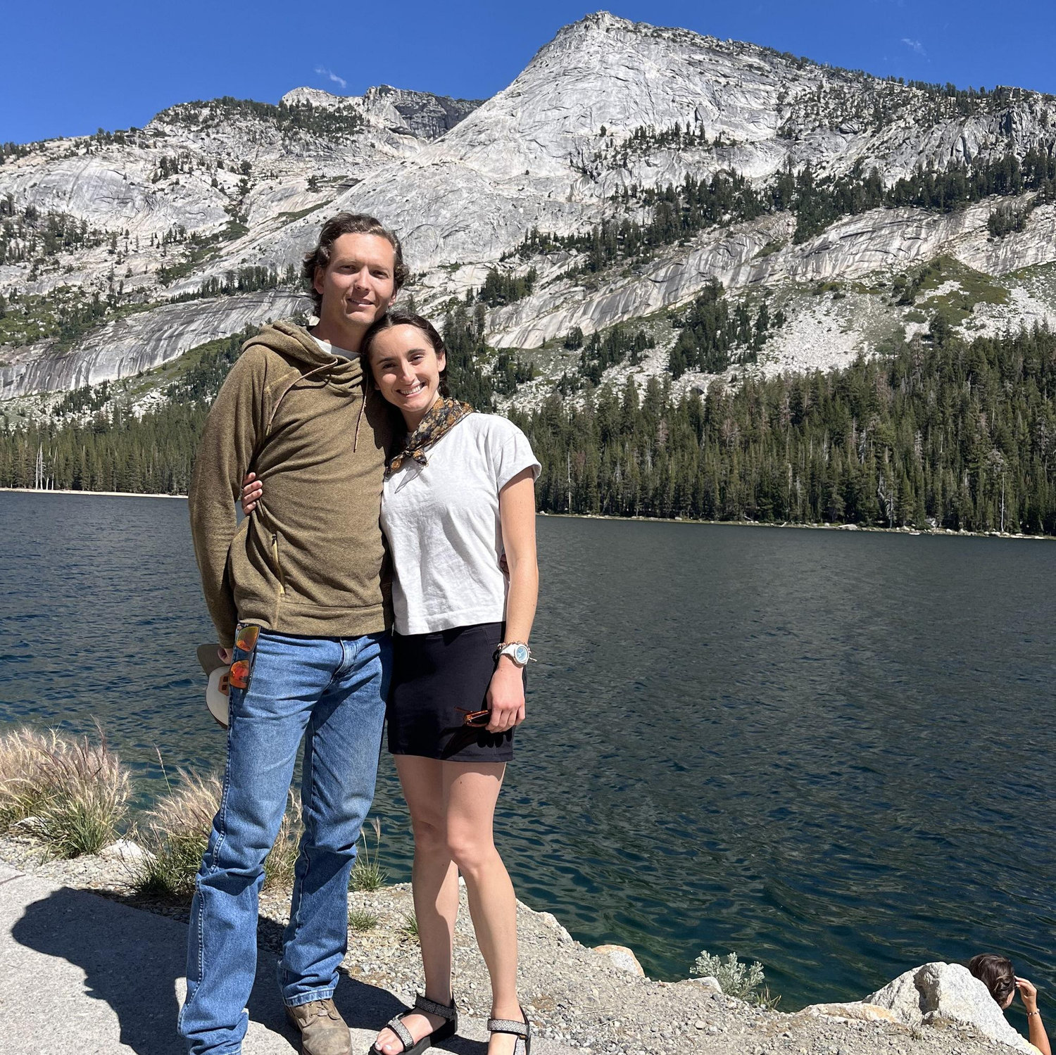 Going to Yosemite National Park, we did see Half dome!