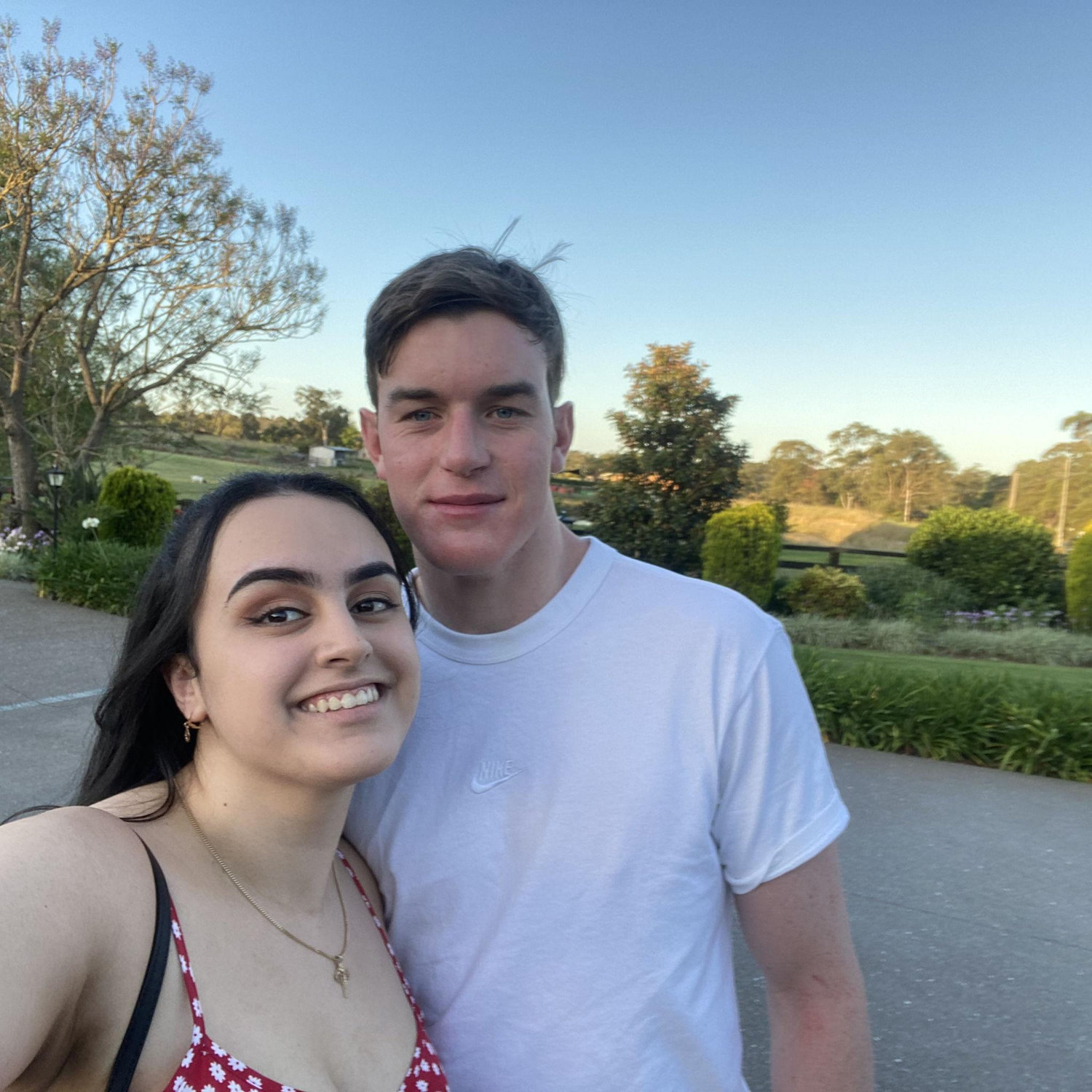 one of our first dates :)