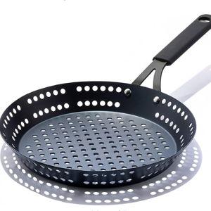 OXO Obsidian Pre-Seasoned Carbon Steel, 12" Grill Frying Pan Skillet