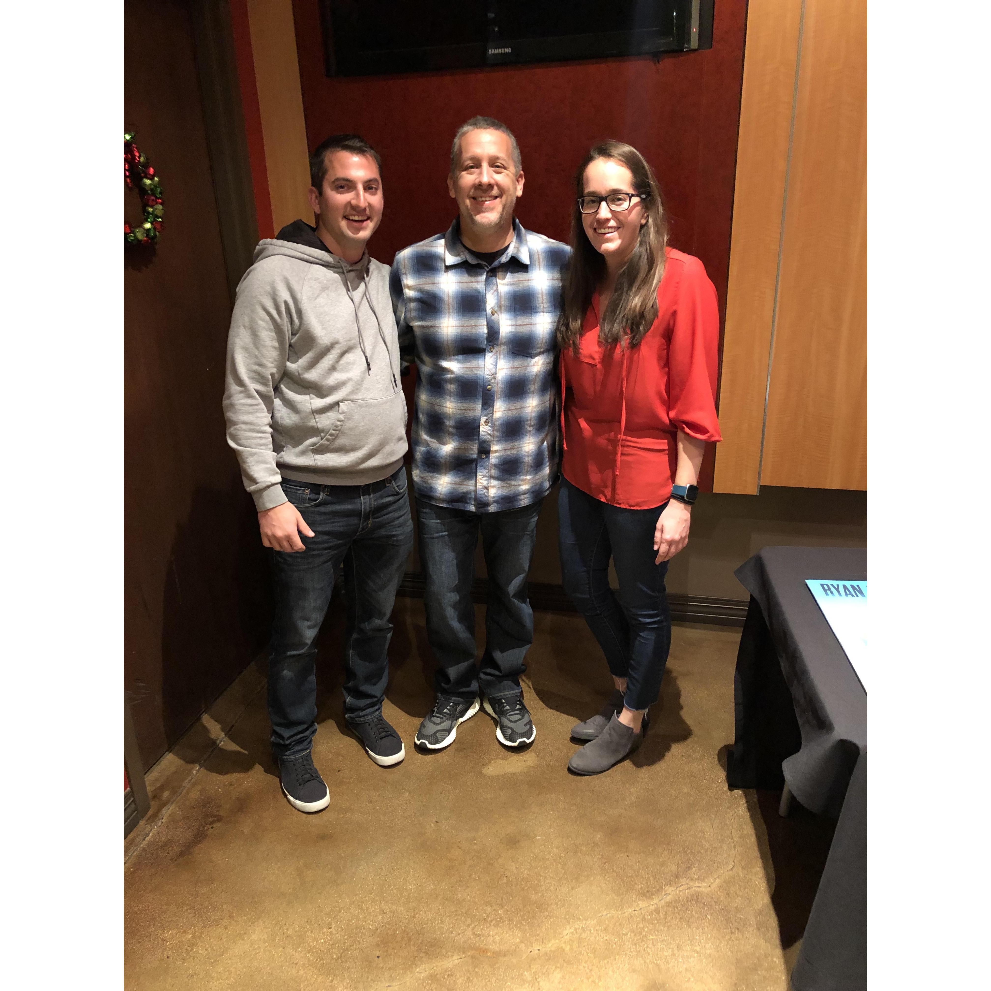 Picture w/Ryan Sickler after seeing him at Comedy Works, per Brian Weisbrod's excellent recommendation!