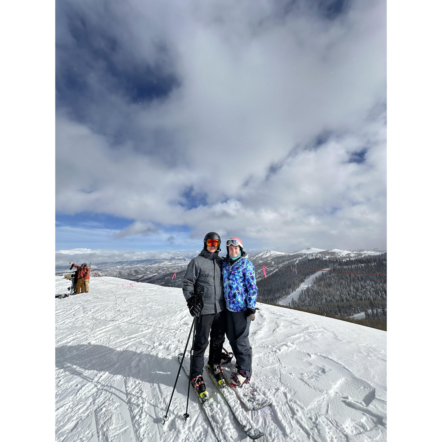 Utah ski trip with Skyler's sister and brother in law!