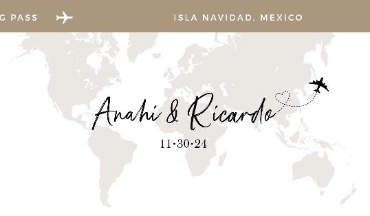 The Wedding Website of Anahi Pantoja and Ricardo Perez