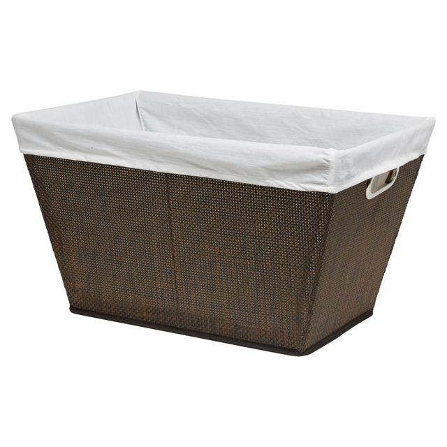 Parker Laundry Basket in Brown