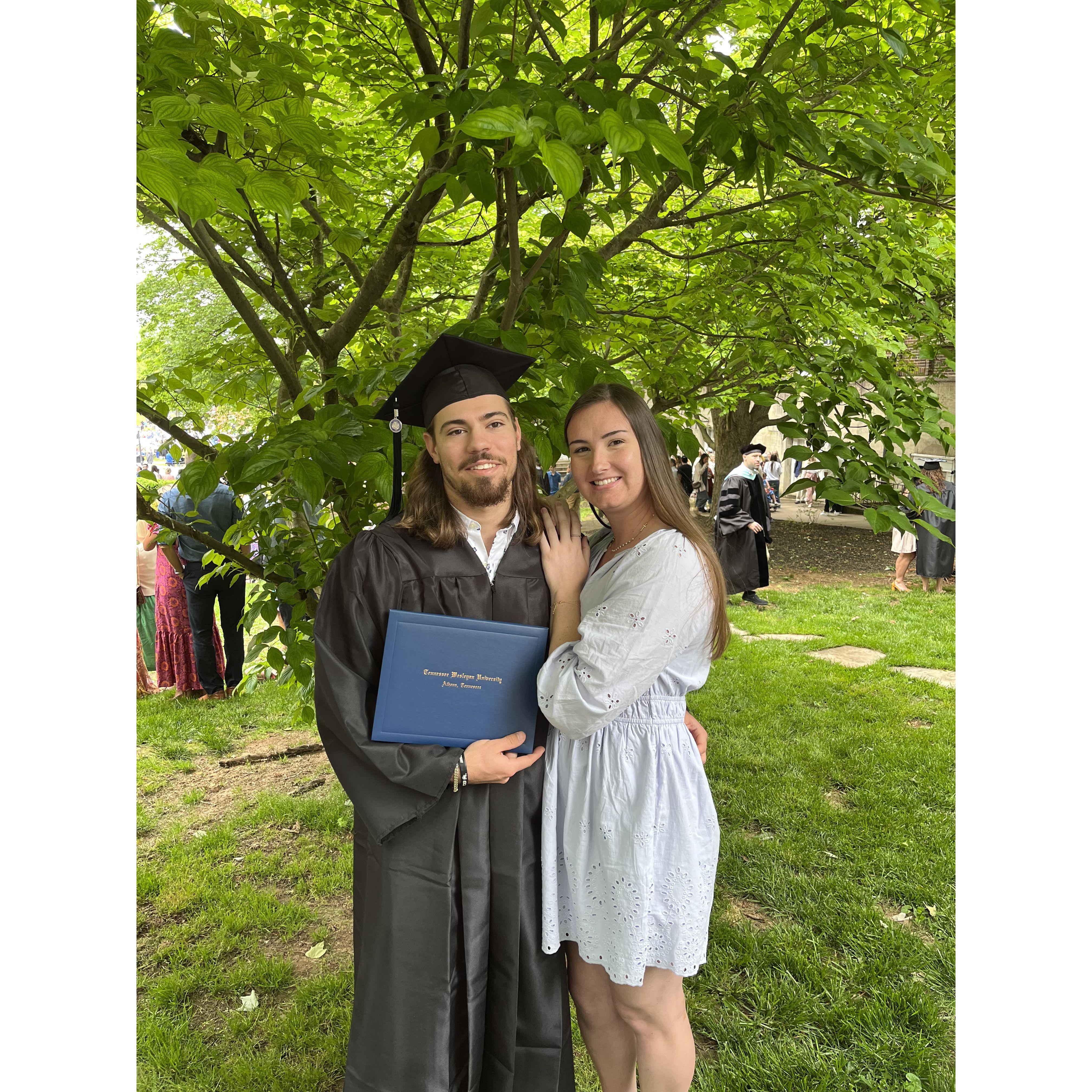 Kyle's TWU graduation!