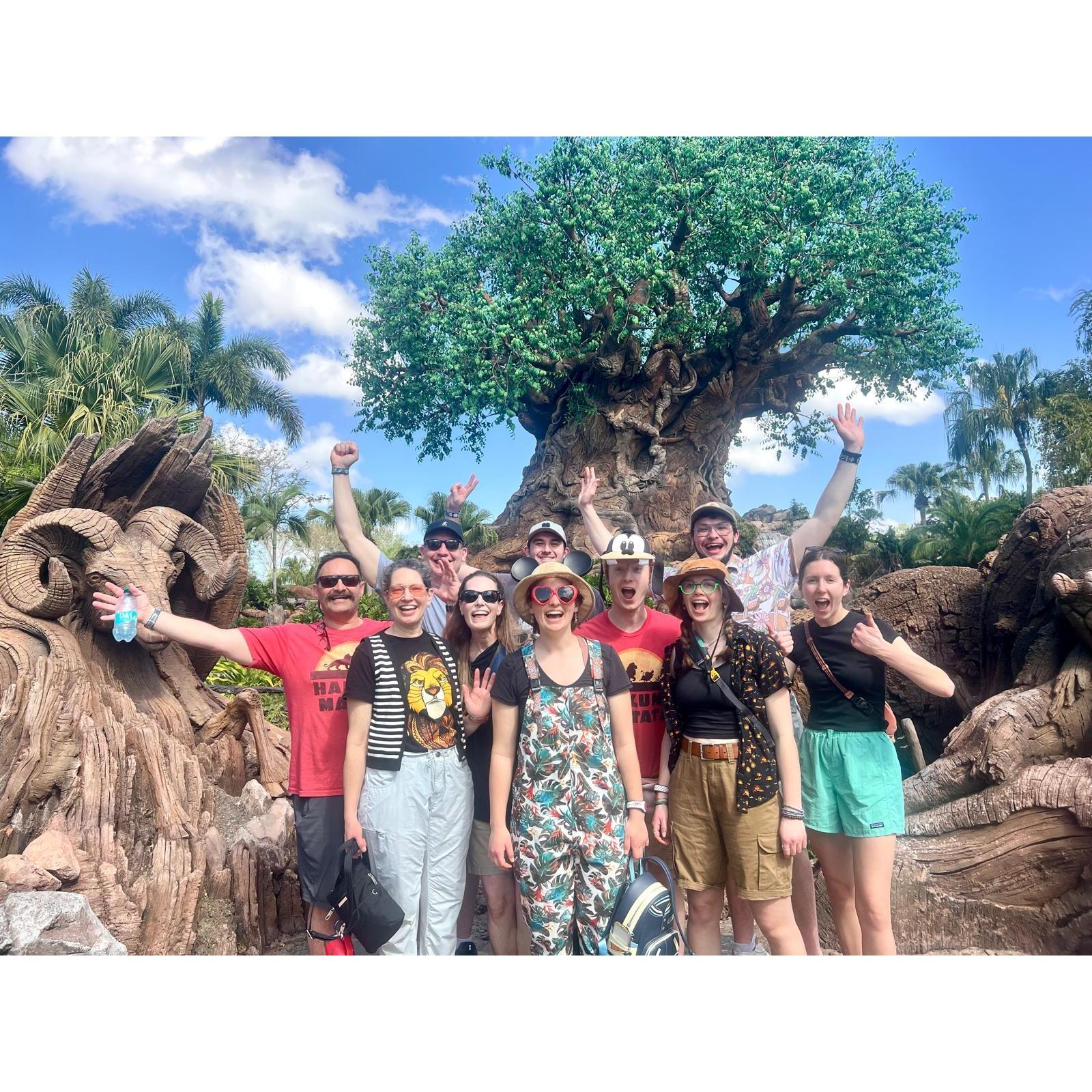 Spring break trip to Disney with Blake's family!