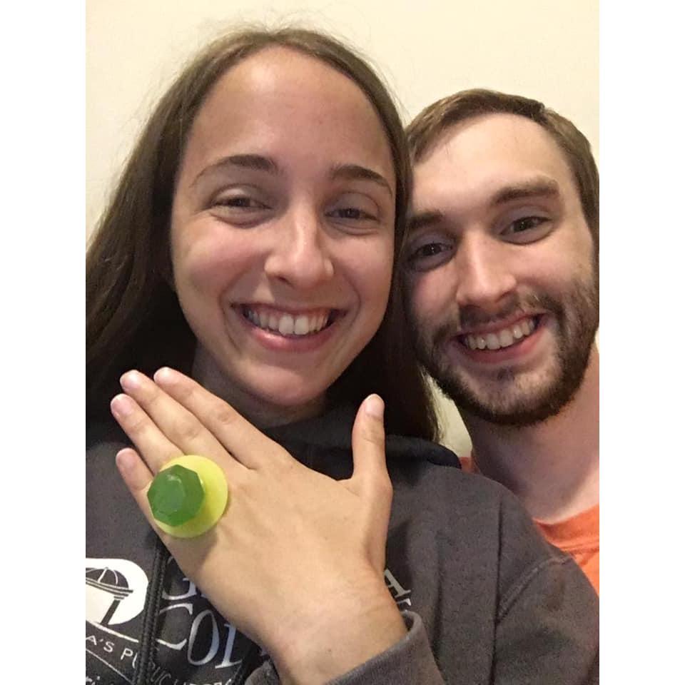 Getting engaged while in quarantine means you need a COVID-19 safe ring!