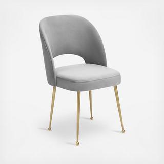 Swell Velvet Dining Chair
