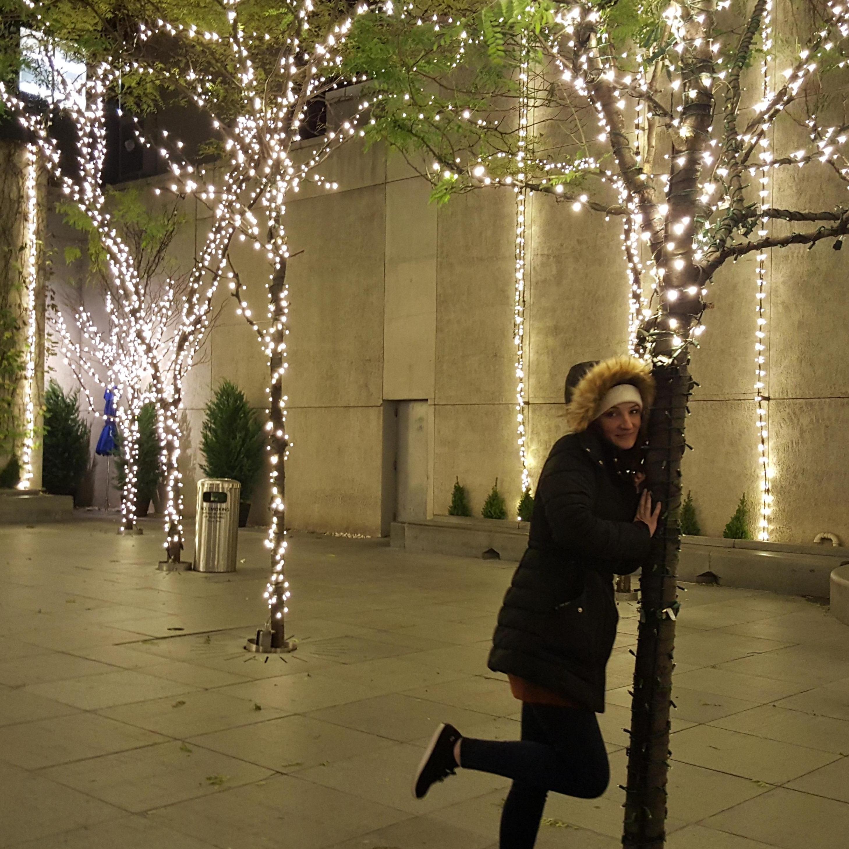 We visited New York City for the first time together and had fun just roaming around the city during Christmas time.