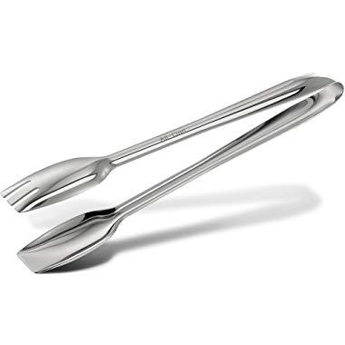 All-Clad T234 Stainless Steel Cook Serving Tongs, Silver - 8701003879