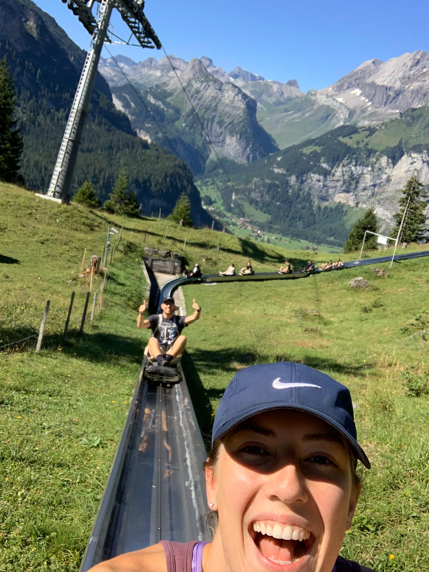 Mountain Slides in Kondersteg, Switzerland!