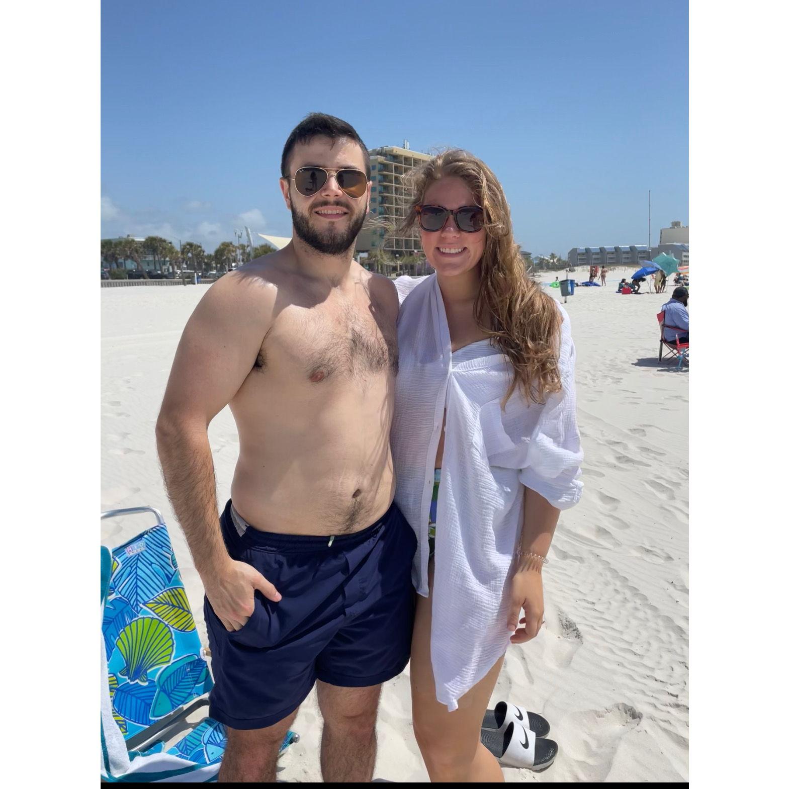 First beach trip