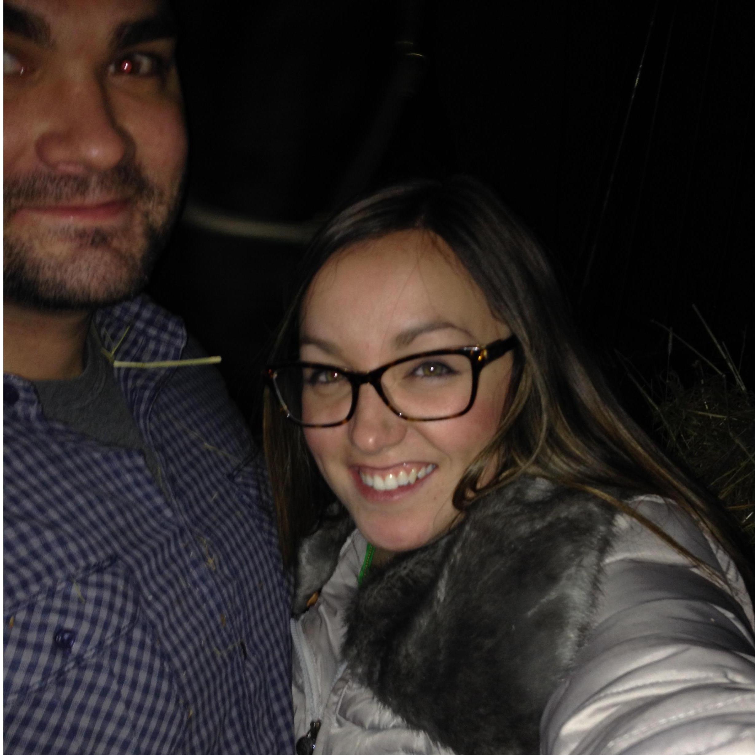 2014: Our first date.