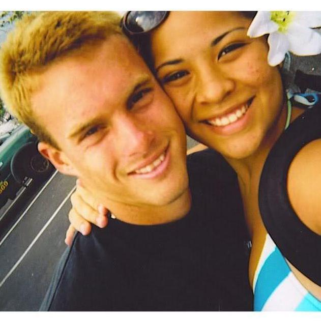 Our first photo together!