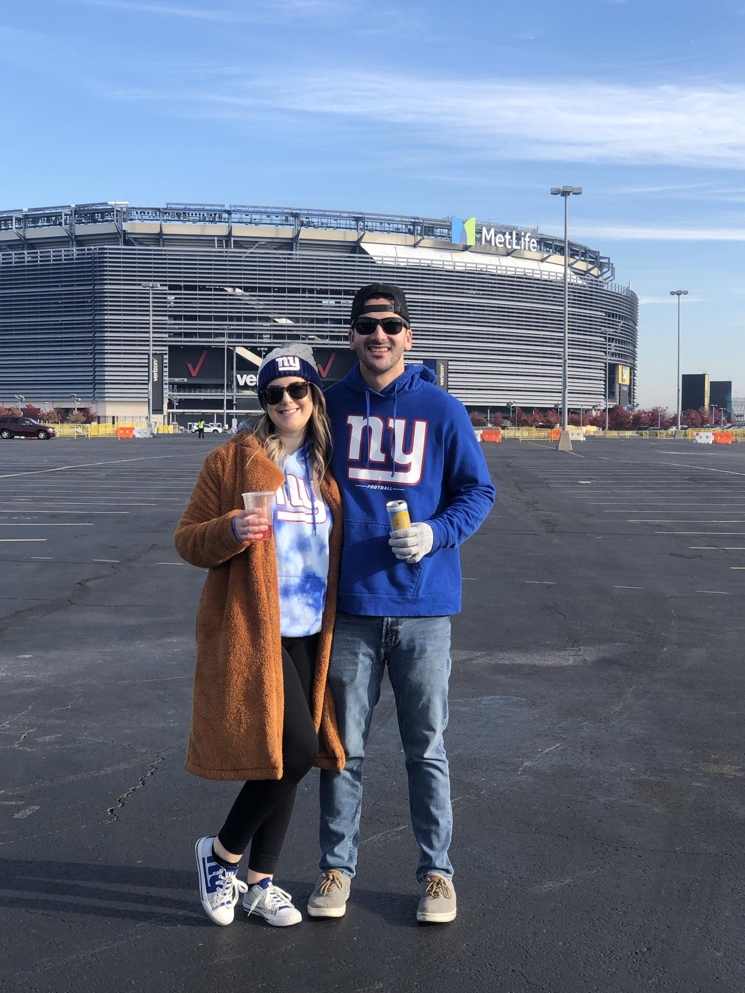 First Giants game at MetLife!