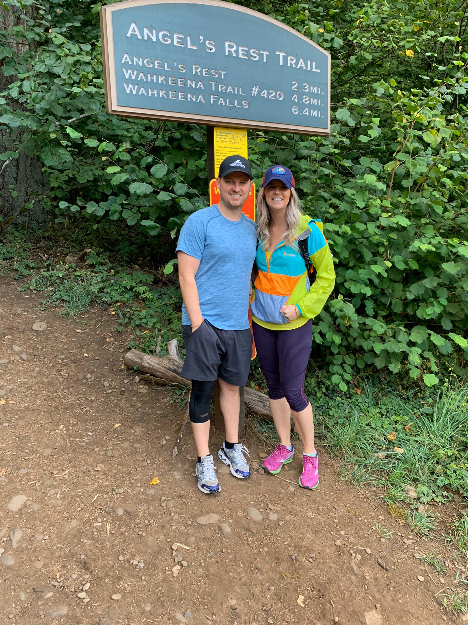 Hiking Angel's Rest in the Gorge