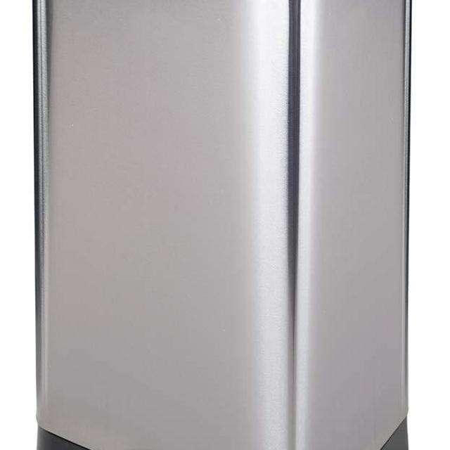 GLAD GLD-74507 Extra Capacity Stainless Steel Step Trash Can with Clorox Odor Protection of The Lid | Fits Kitchen Pro 20 Gallon Waste Bags