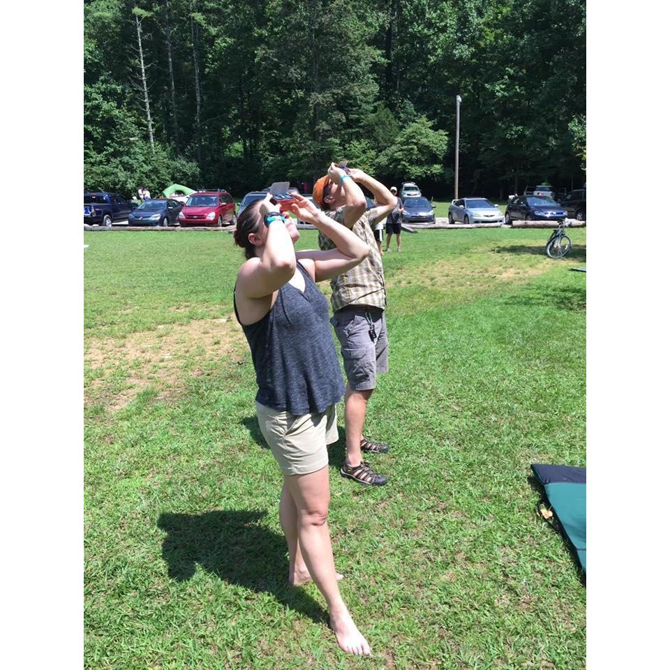 Solar-bration 2017. Our first date, kinda, sorta.