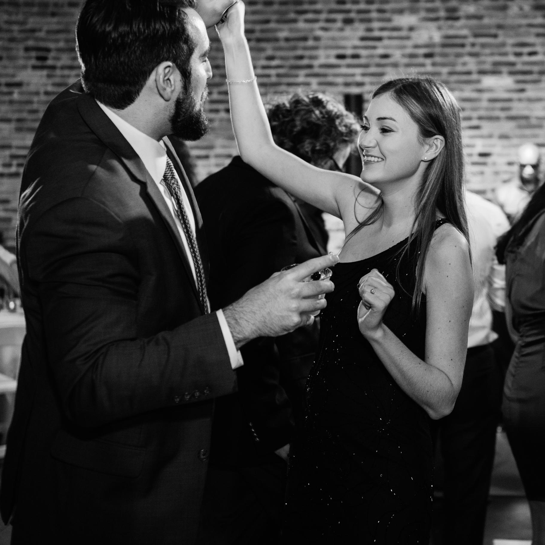 Ben & Lindsay attending Sam & Kristina's wedding, October 2023