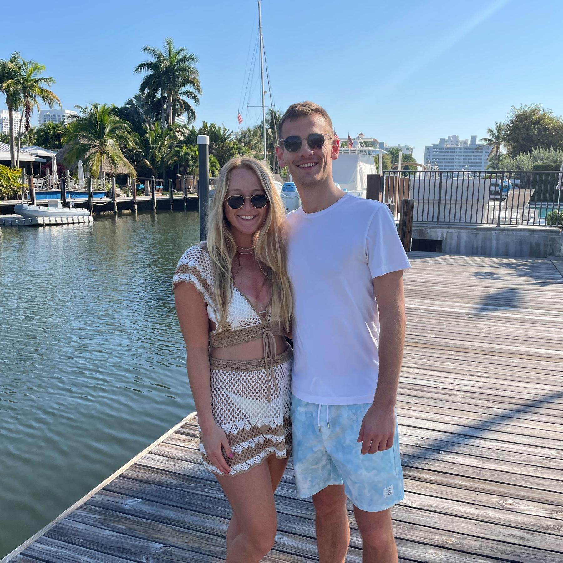 Our first of many trips to Florida!
