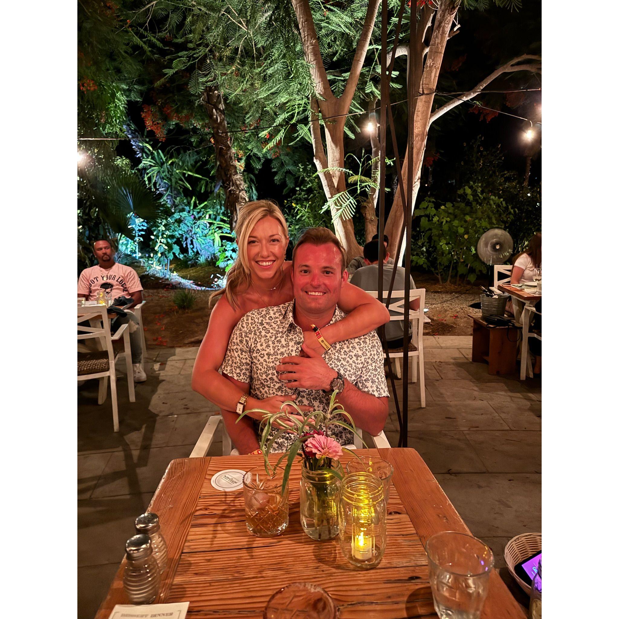 Our first trip to Cabo, we also knew in that moment this is where we would get married!